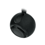 fingers globesound portable bluetooth speaker | 10w deep bass | rgb lights | 10 hours playback (rich black)