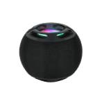 fingers globesound portable bluetooth speaker | 10w deep bass | rgb lights | 10 hours playback (rich black)